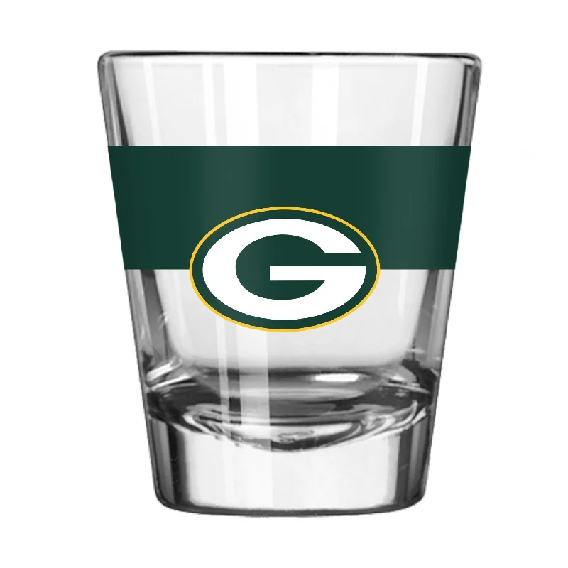 Team cups for robotics teamsGreen Bay Packers 2oz Colorblock Shot Glass