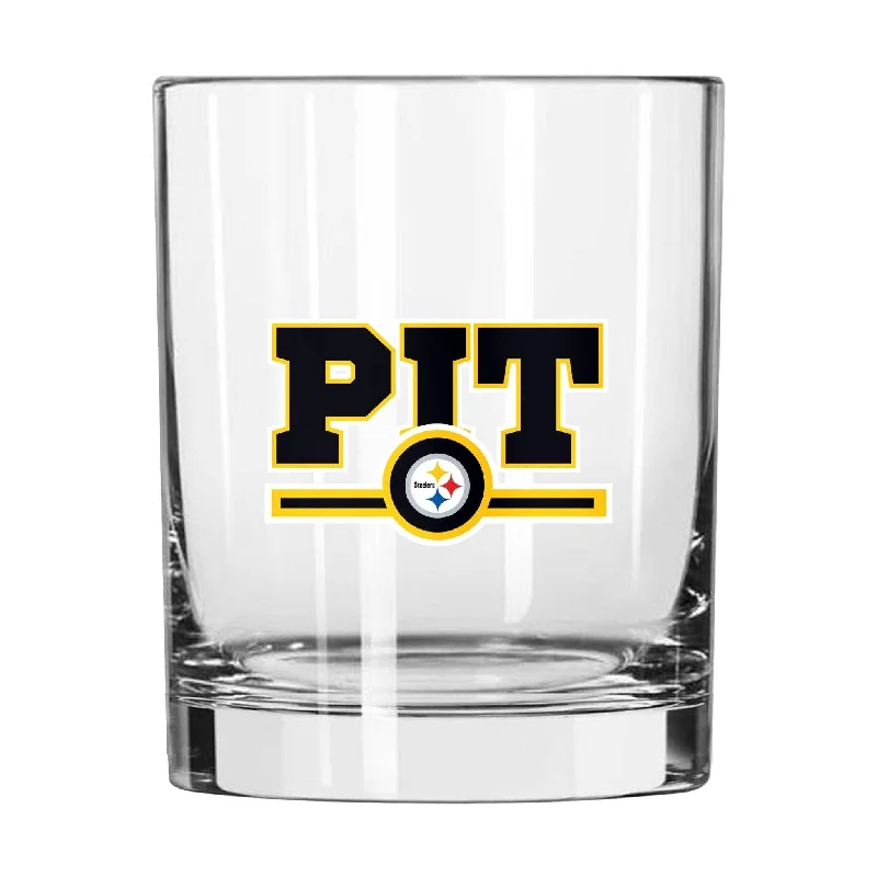 Team cups for esports tournamentsPittsburgh Steelers 14oz Letterman Rock Glass