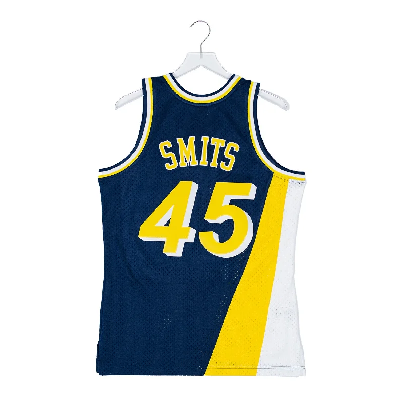 Basketball jerseys for professional leaguesAdult Indiana Pacers Rik Smits #45 Flo-Jo Hardwood Classic Jersey by Mitchell and Ness