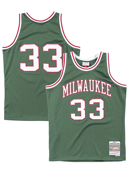 Basketball jerseys for men with customizable optionsMitchell & Ness Hardwood Classics 1970 Kareem Abdul-Jabbar Milwaukee Bucks Swingman Jersey