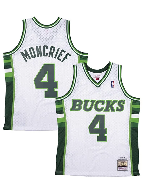 Comfortable basketball jerseys for warm weatherMitchell & Ness HWC 1988 Sidney Moncrief Milwaukee Bucks Swingman Jersey