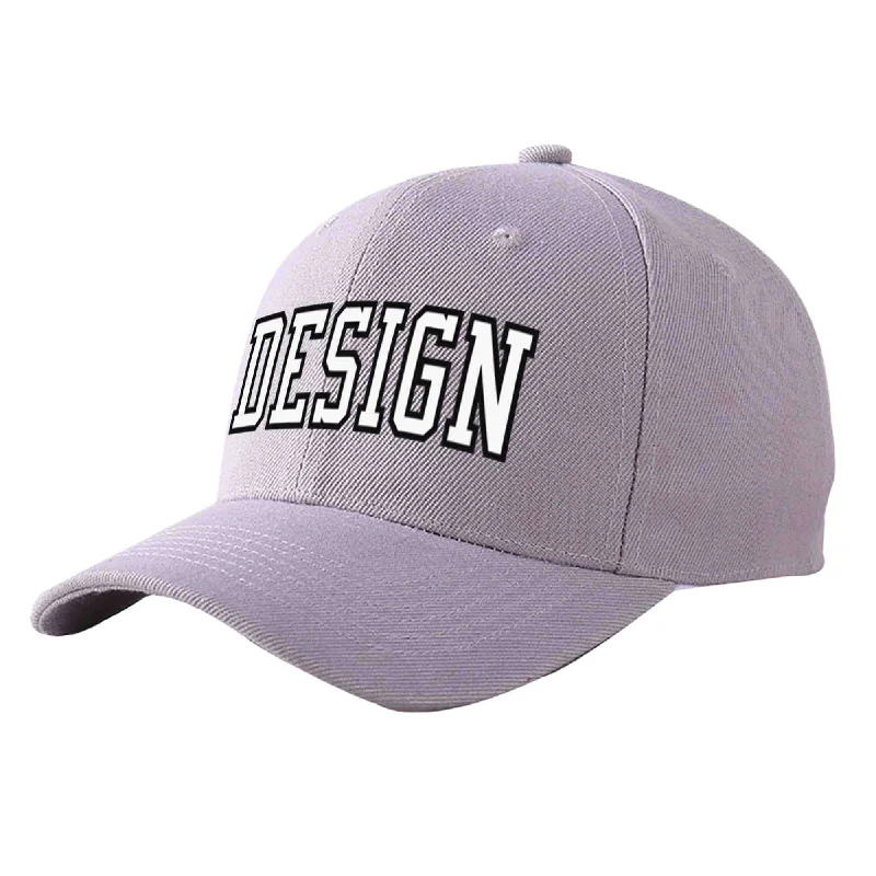 How to choose the right baseball cap colorCustom Gray White-Black Curved Eaves Sport Design Baseball Cap