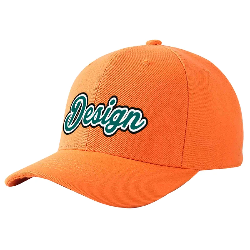 How to prevent a baseball cap from losing shapeCustom Orange Aqua-White Curved Eaves Sport Design Baseball Cap